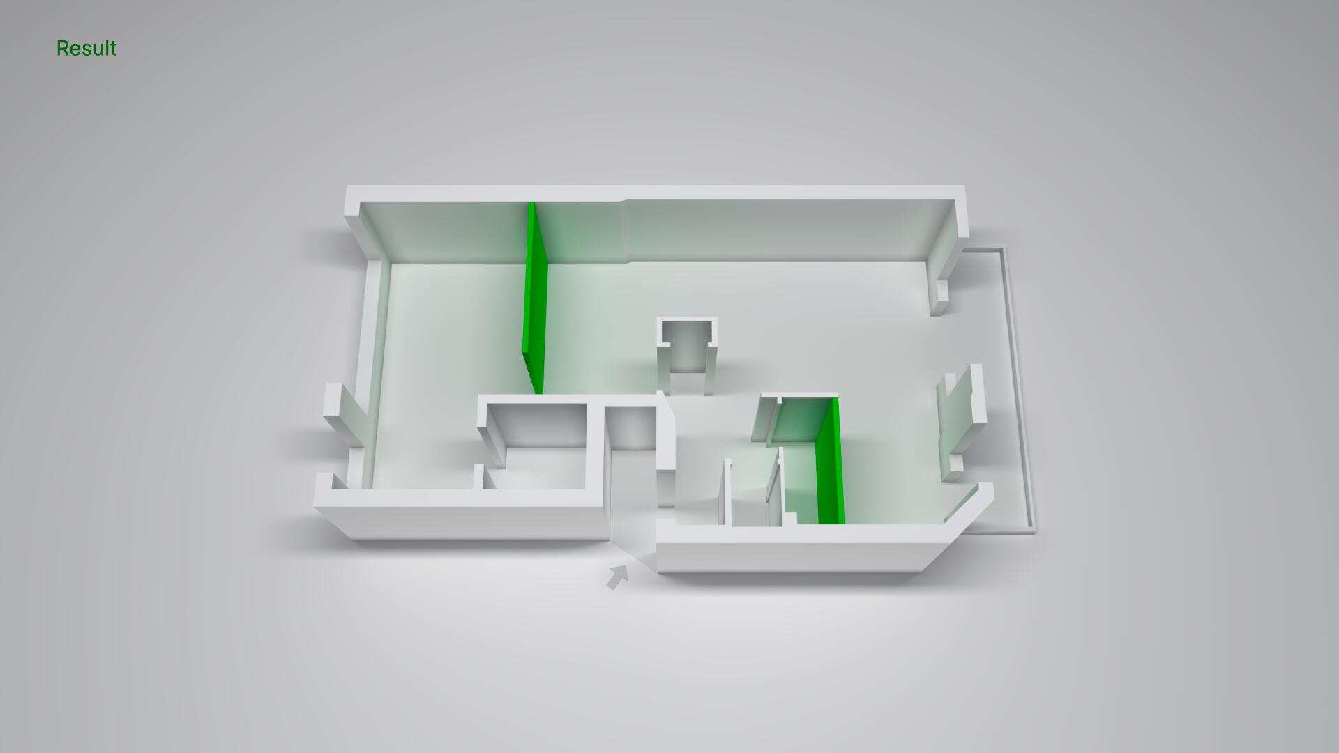 Case 3 — final approved layout