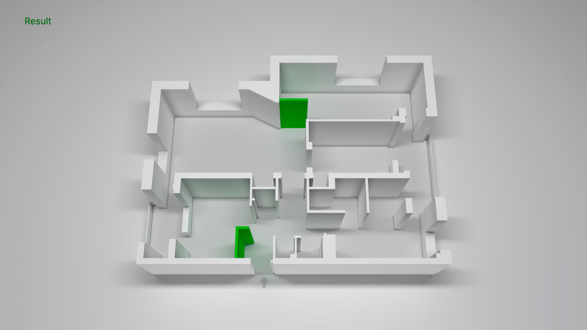 Case 1 — final approved layout