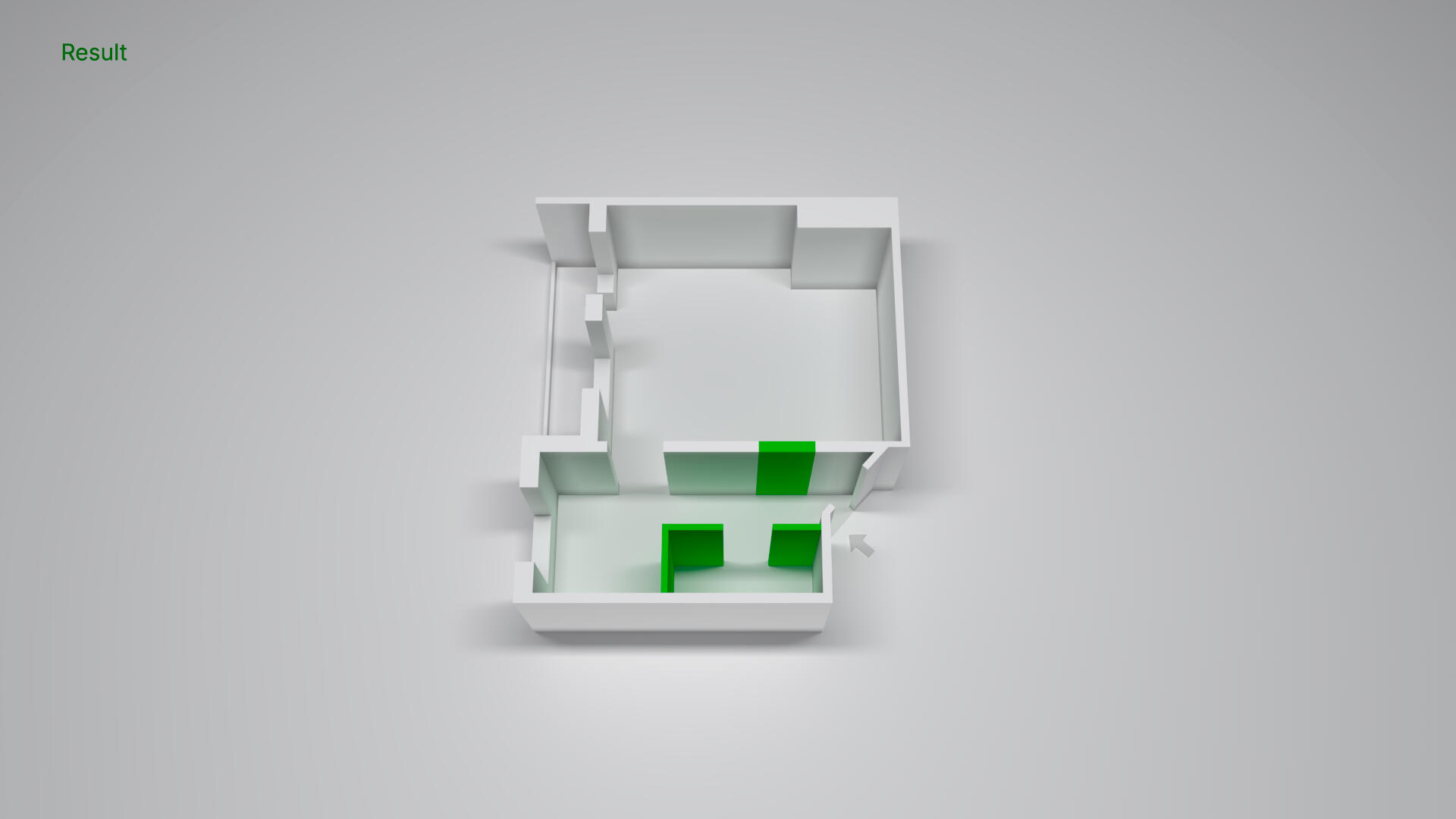 Case 2 — final approved layout